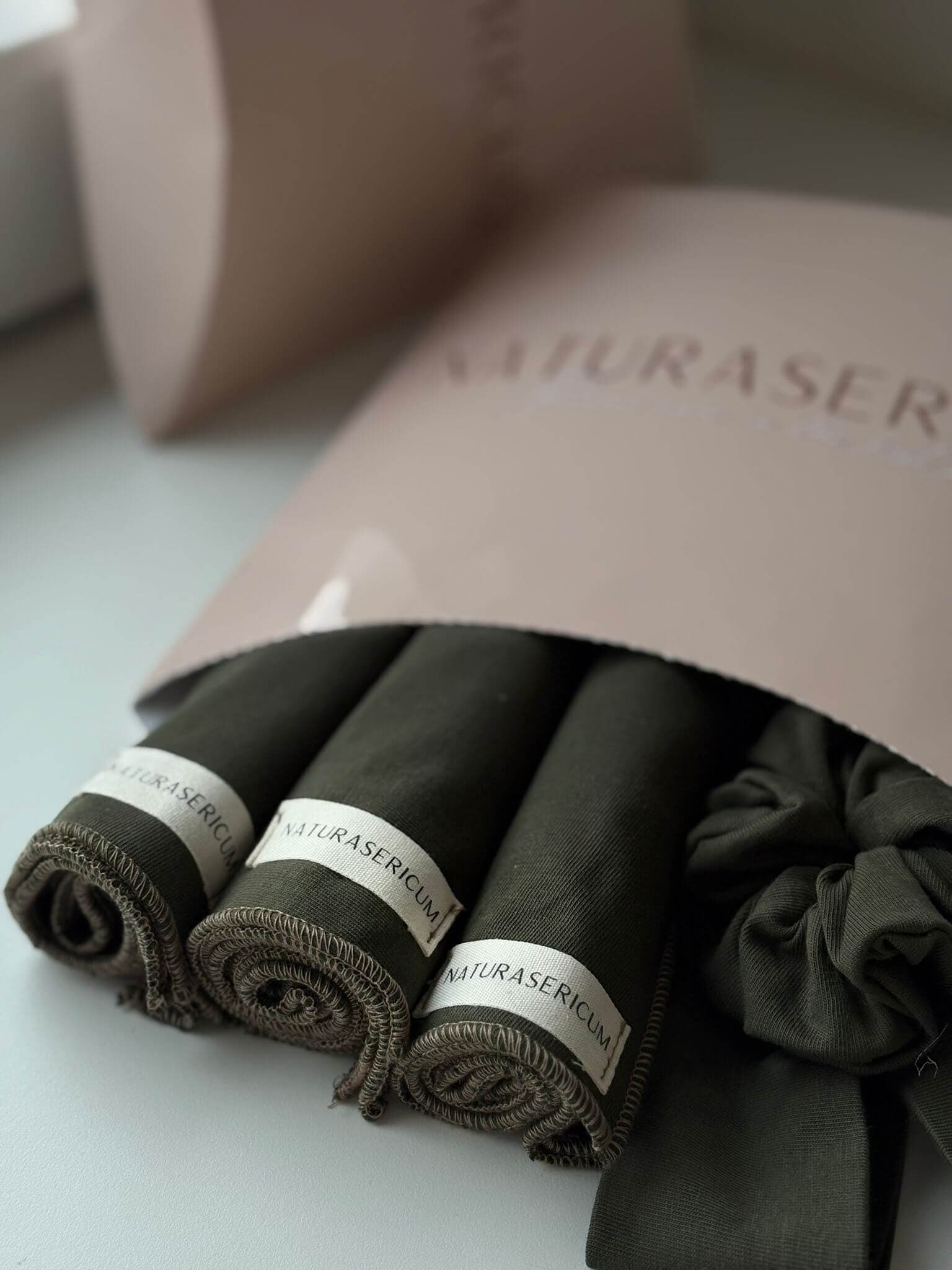 Pamučni set za lice i kosu